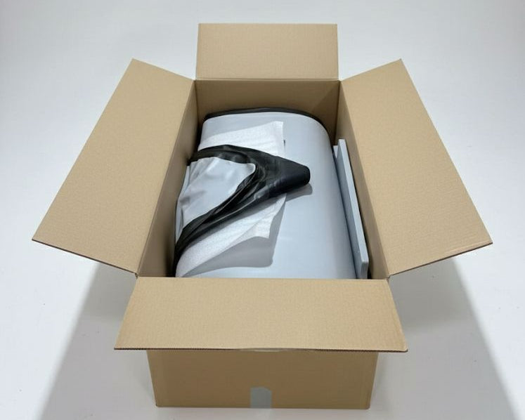 Inflatable skiff 16ft with electric motor